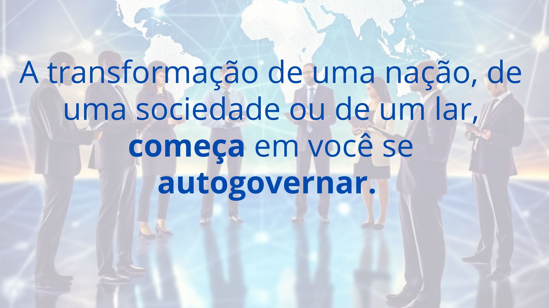 Autogoverno e liderança